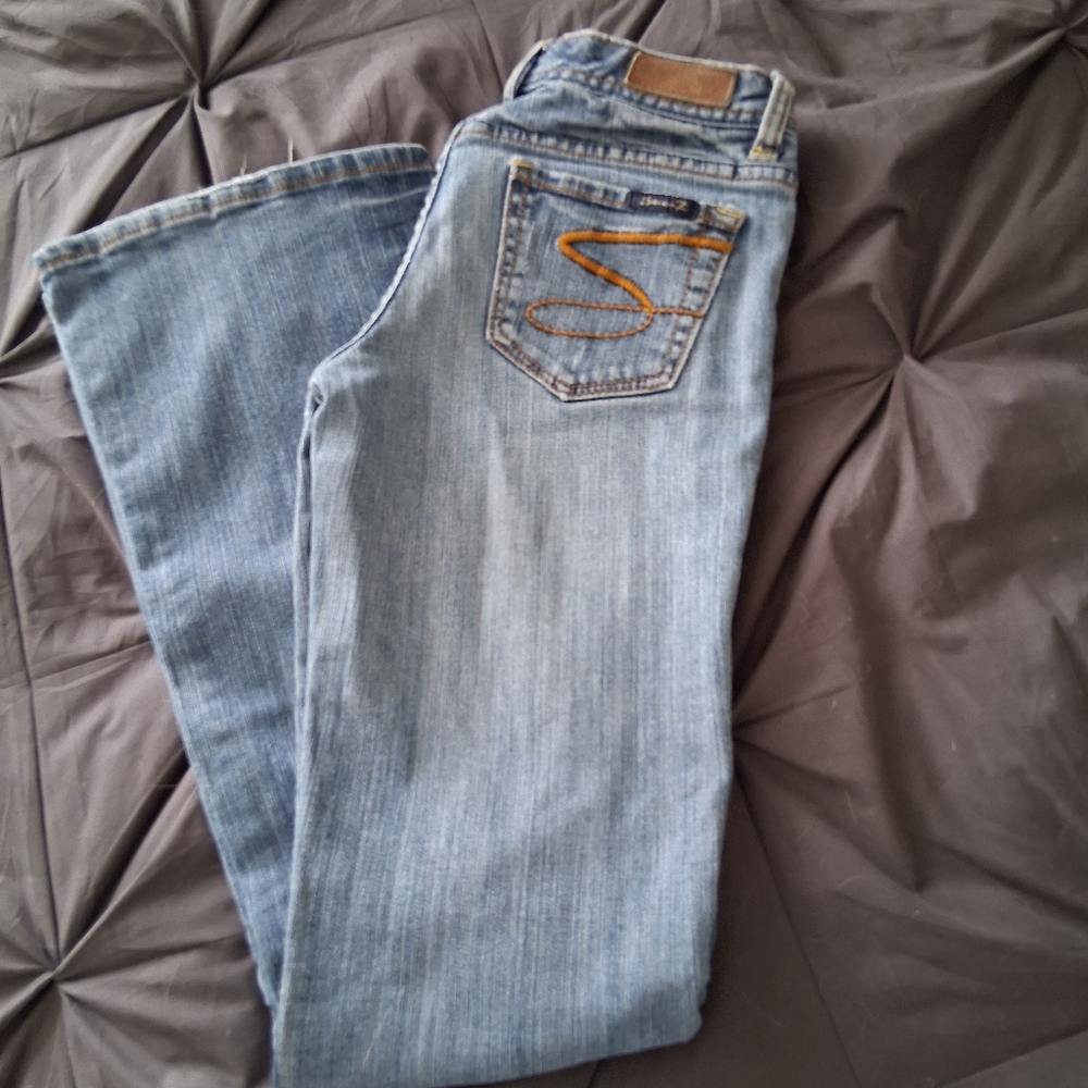 Seven7 Light Blue Denim Jeans Size 25